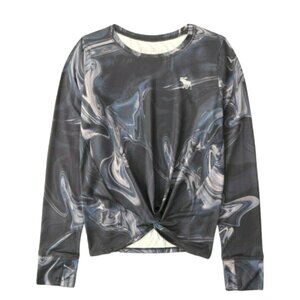 Abercrombie Kids Long-Sleeve Active Airknit Tee.
